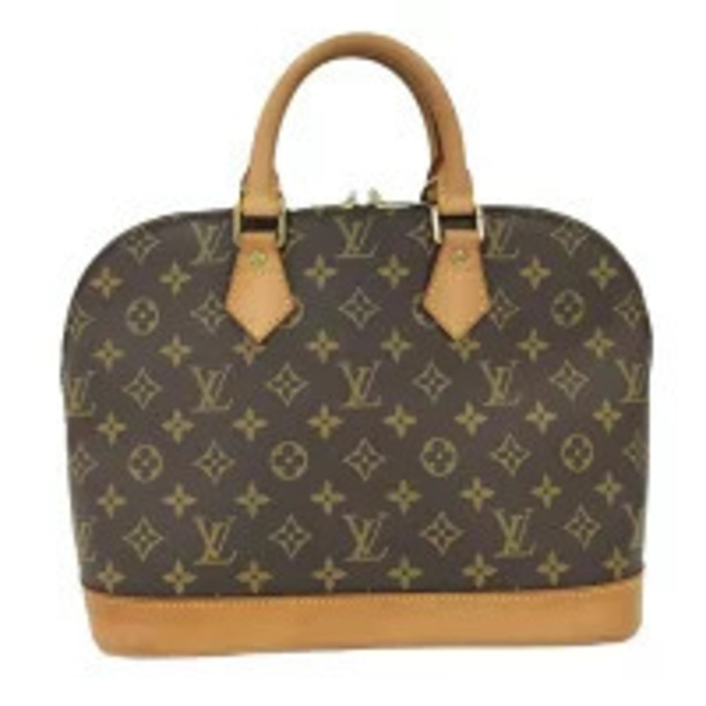 LOUIS VUITTON Alma Handbag Monogram Brown